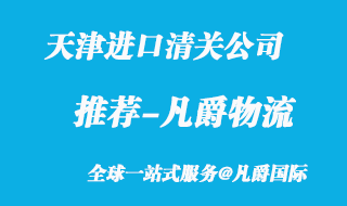 天津進(jìn)口清關(guān)公司